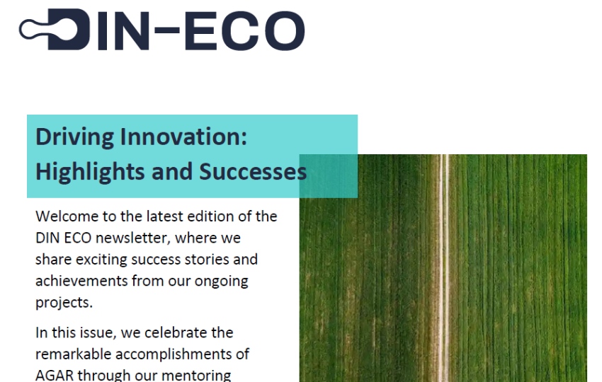 Innovative Milestones and Success Stories from the DIN ECO Project - Newsletter #15